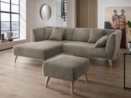 Ecksofa Birga II | Grau