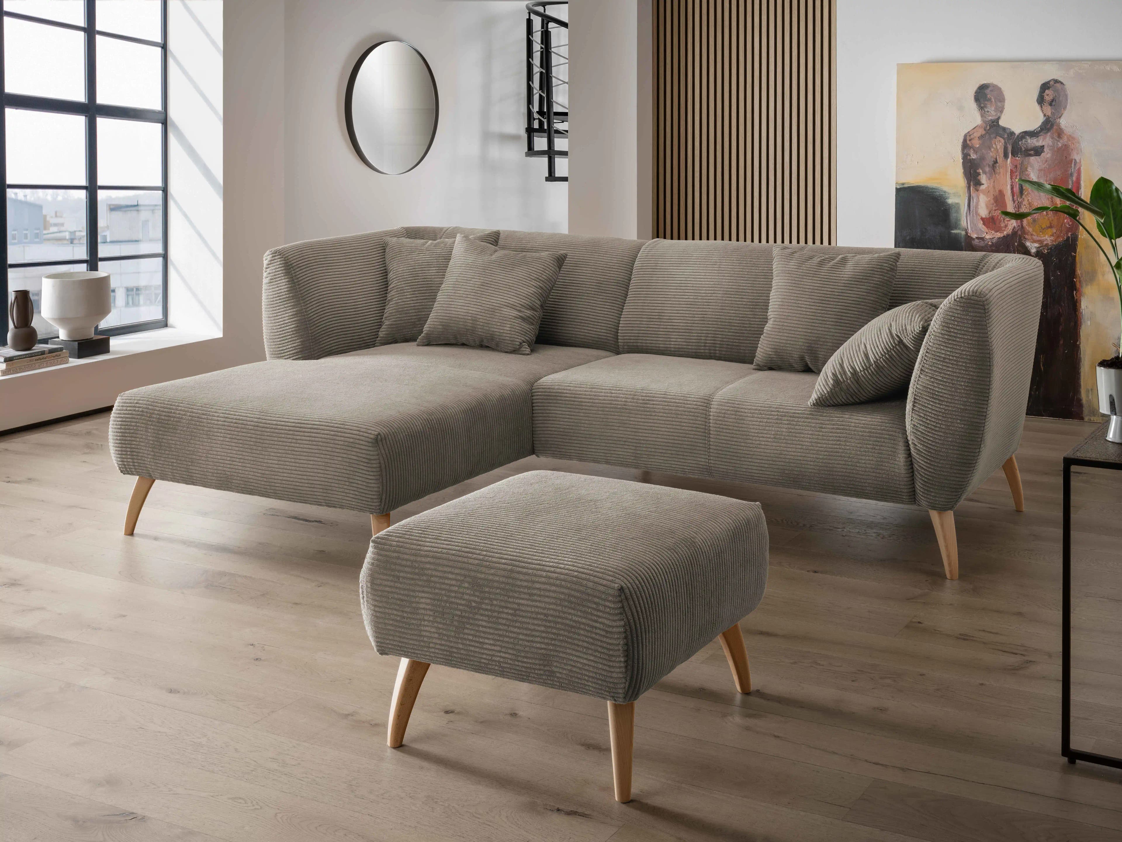 Ecksofa Birga II | Braun