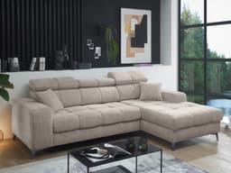Ecksofa Ballack | Grau