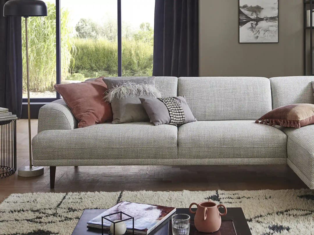 Ecksofa Karbone VI | Braun