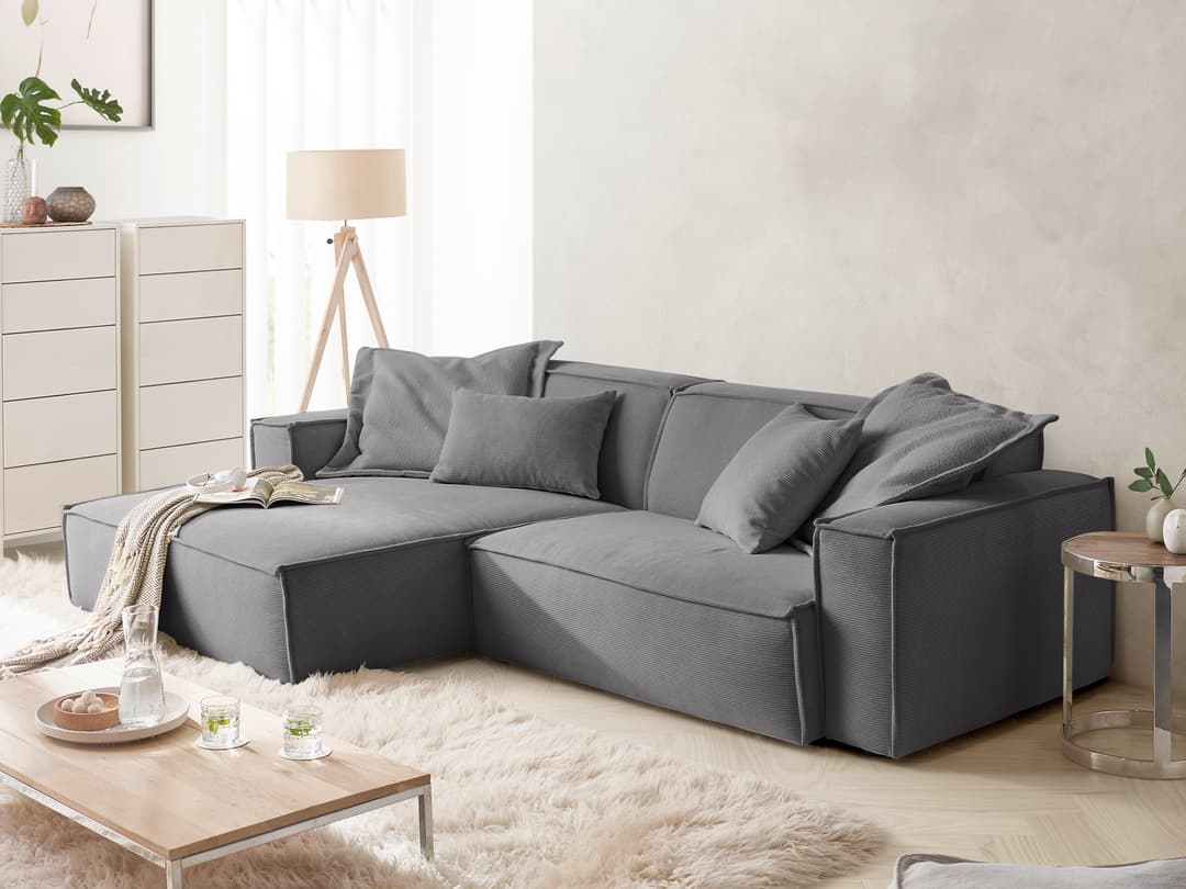 Ecksofa Croviana VII | Grau