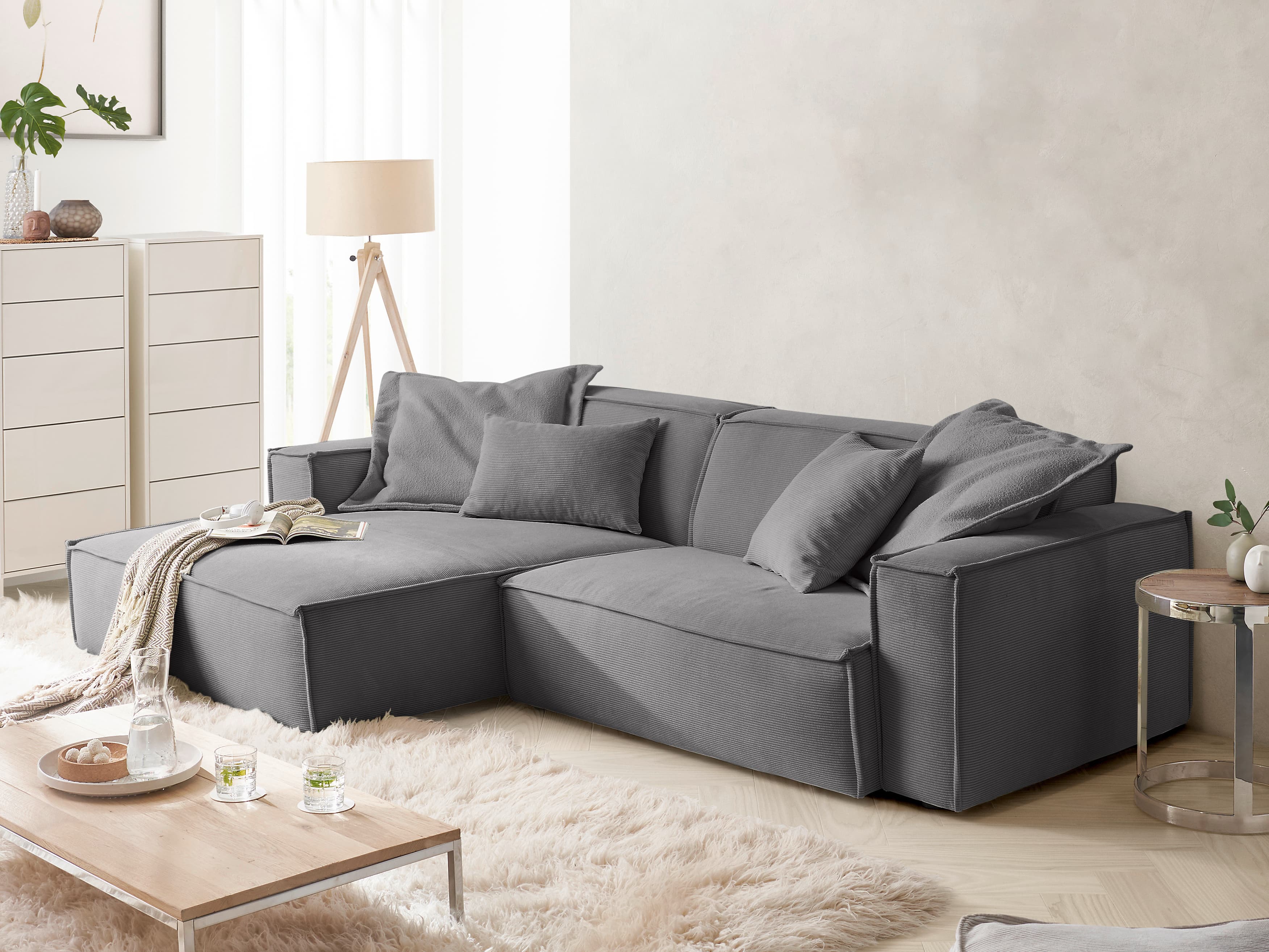 Ecksofa Croviana VII | Grau