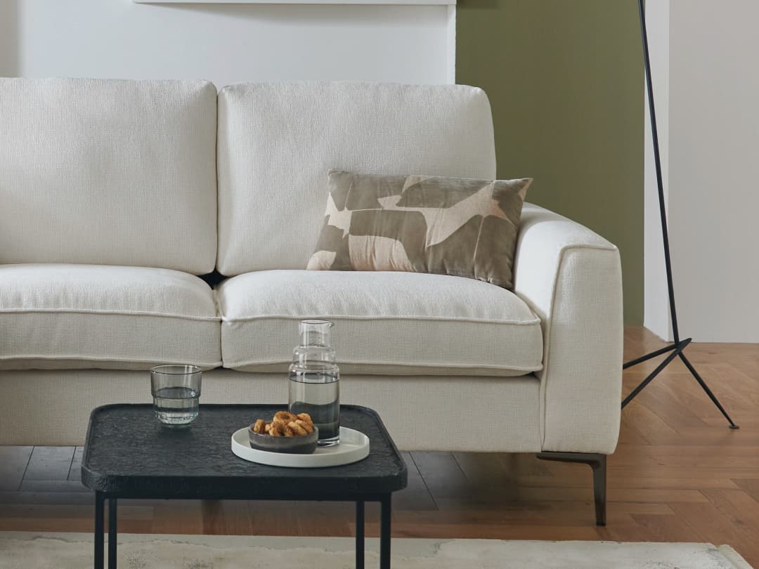 Ecksofa Vilko | Weiß