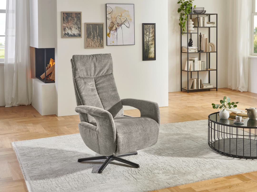 Relaxsessel Hanciano II | Grau