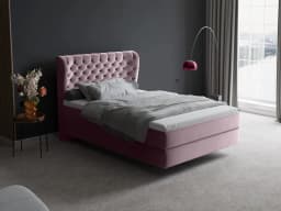 Boxspringbett Sanatro III | Rosa