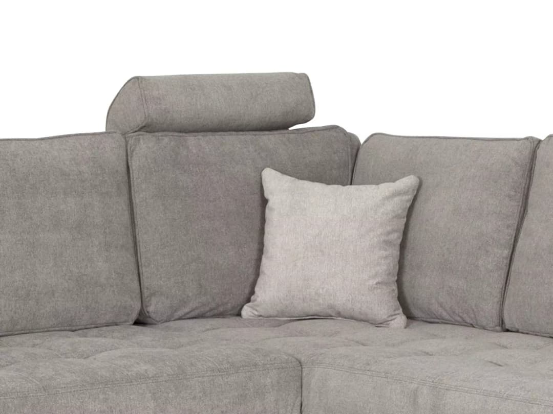 Ecksofa Morris III | Grau