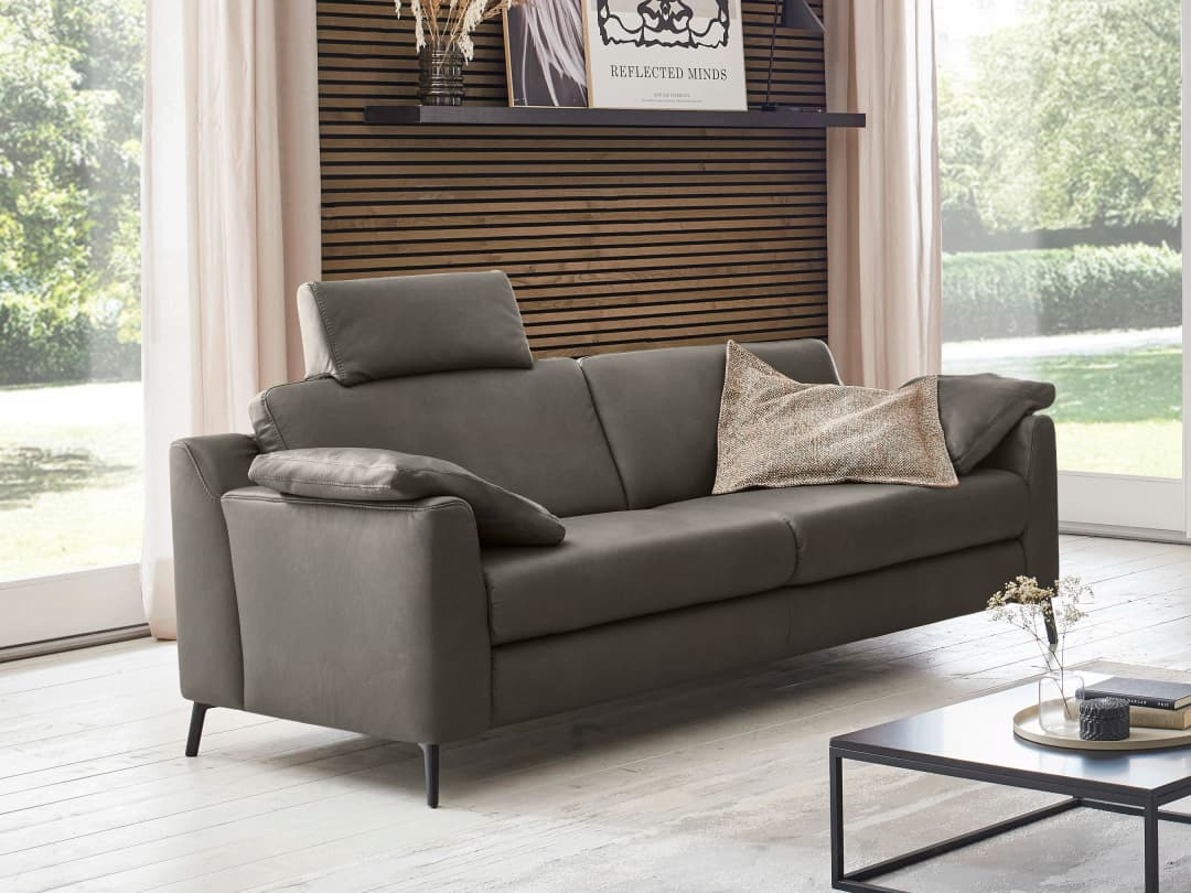 Einzelsofa Parula A III | Grau