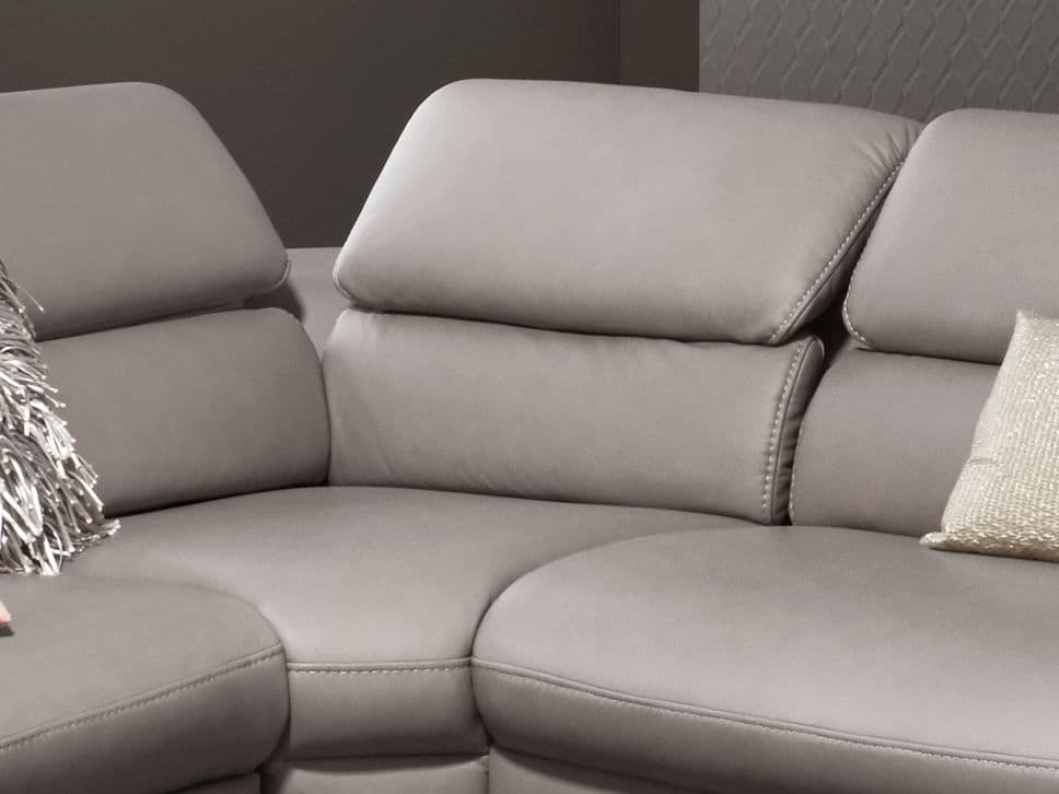 Ecksofa Hennens III | Grau