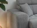 Ecksofa Ballack IV | Grau 4