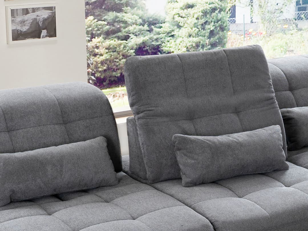 Ecksofa Pilar | Grau