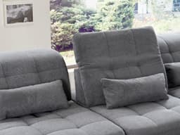 Ecksofa Pilar | Grau
