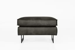 Polsterhocker Kellan III | Grau