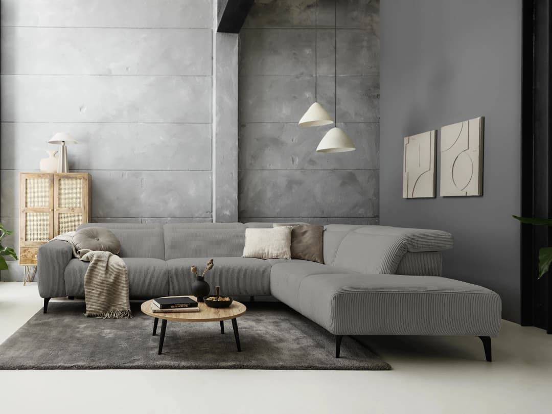 Ecksofa Karlo IV | Grau