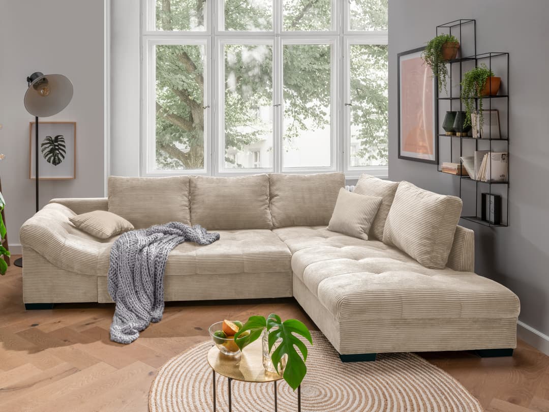 Ecksofa Beneke II | Beige