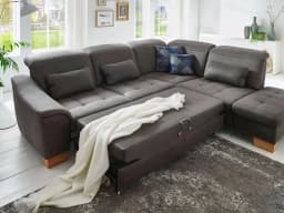Ecksofa Preggio II | Grau