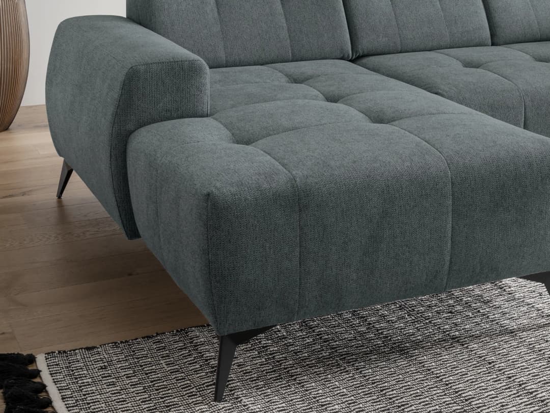 Ecksofa Bodra | Grau