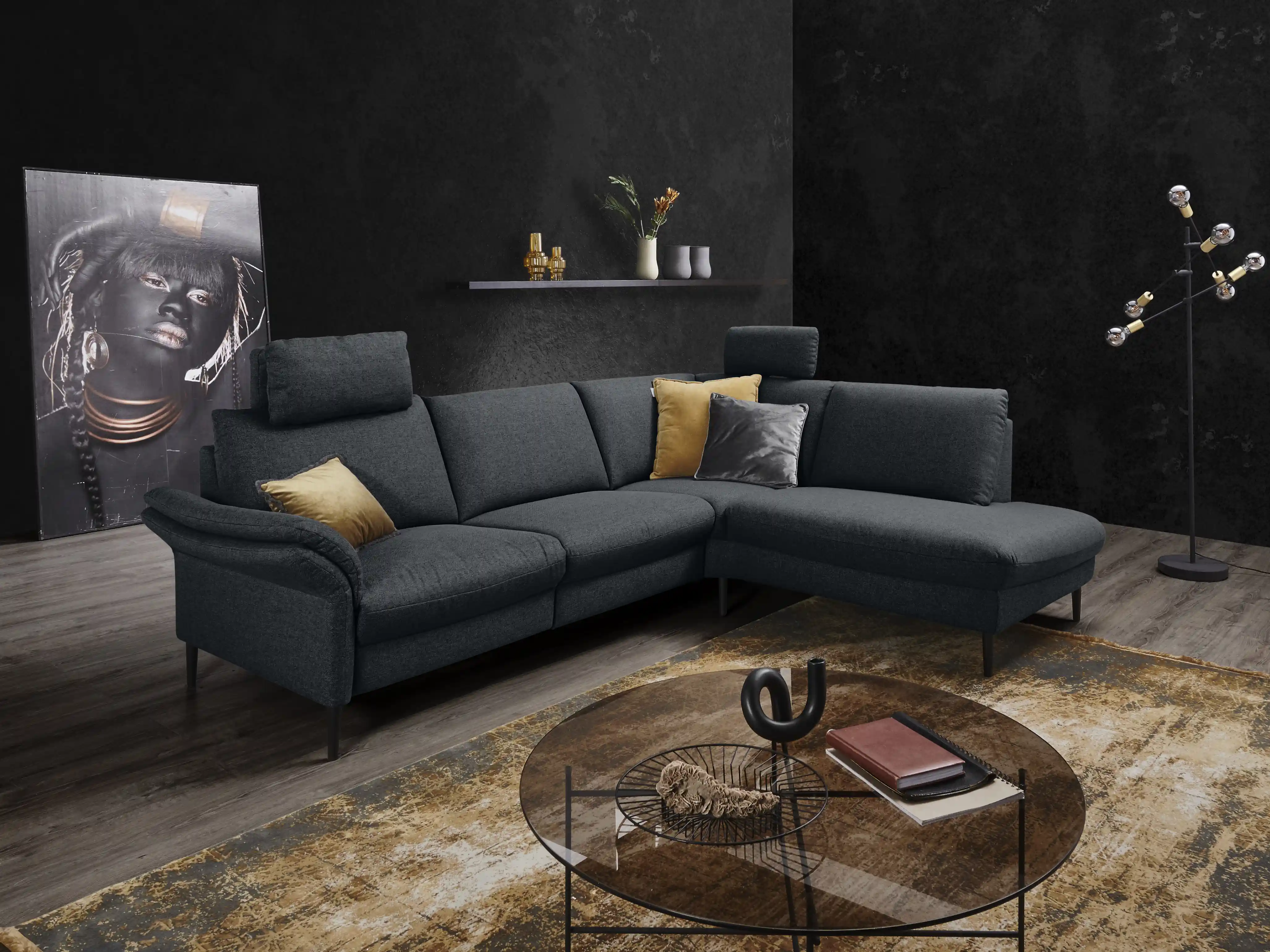 Ecksofa Carpin IV | Grau