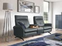 Trapezsofa Caracas II | Grau