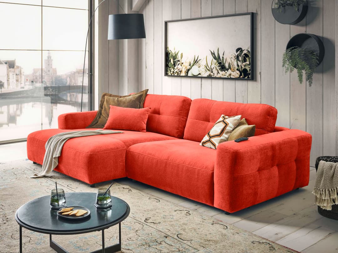 Ecksofa Cally II | Mehrfarbig