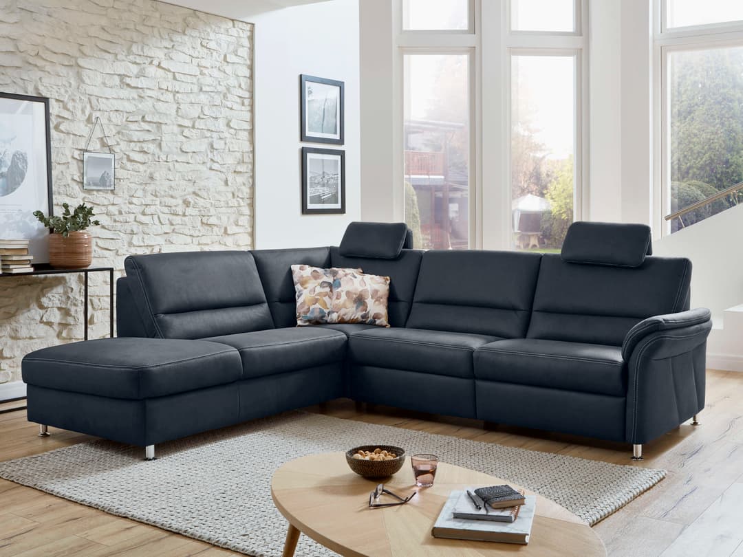 Ecksofa Zanano III | Blau