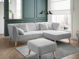 Ecksofa Birga | Grau