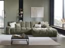 Ecksofa Isolengo II | Grün