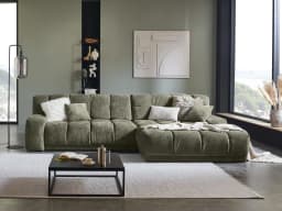 Ecksofa Isolengo II | Grün