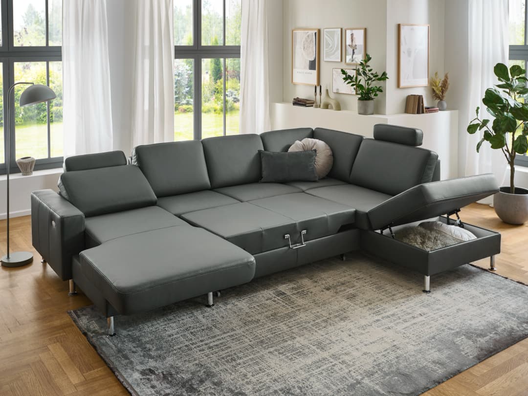 Wohnlandschaft Pereira II | Braun