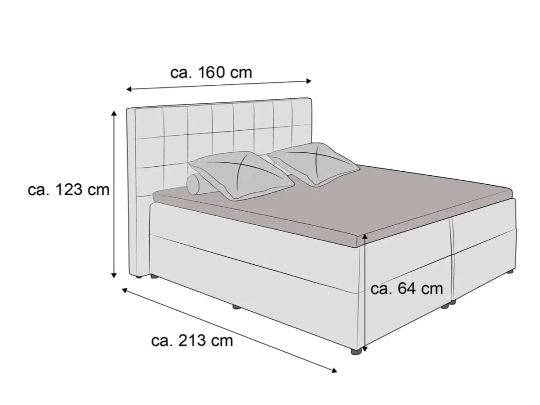 Boxbett Bamir | Grau