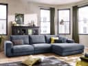 Ecksofa Caldiero IV | Blau