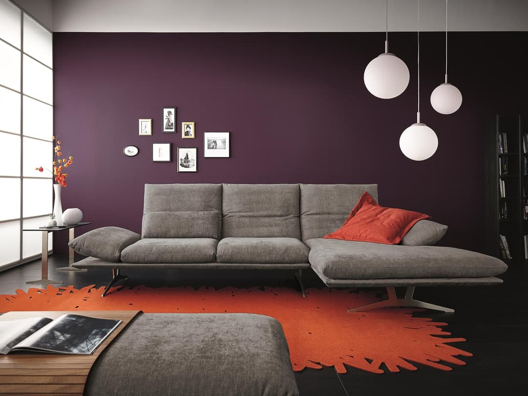 Koinor Ecksofa Francis V | Grau