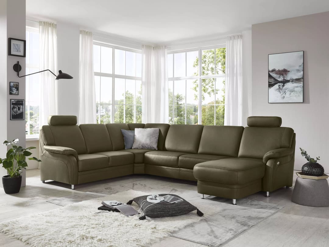 Wohnlandschaft Pinzano L | Braun