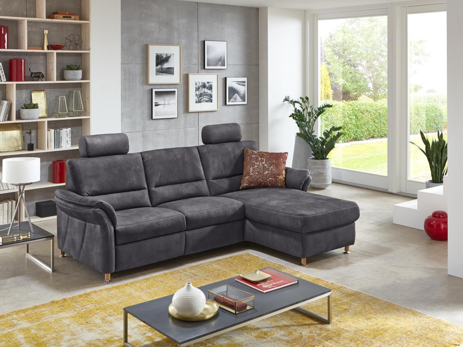 Ecksofa Zanano IV | Grau