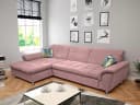 Ecksofa Drenchia | Rosa