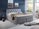 Boxspringbett Solmount | Grau