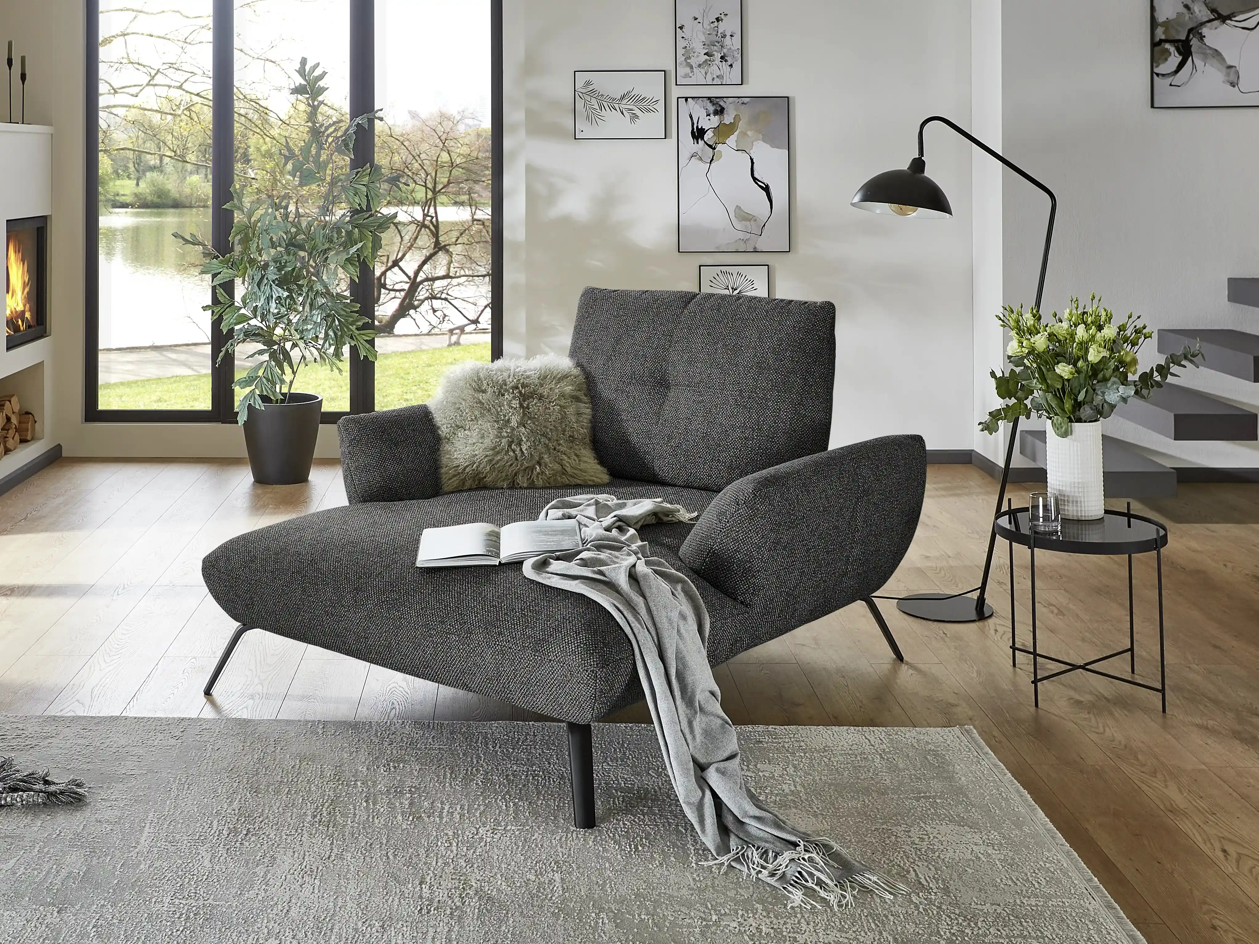 Sessel Paola VIII | Grau
