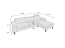 Ecksofa Cabianca IX | Weiß 4