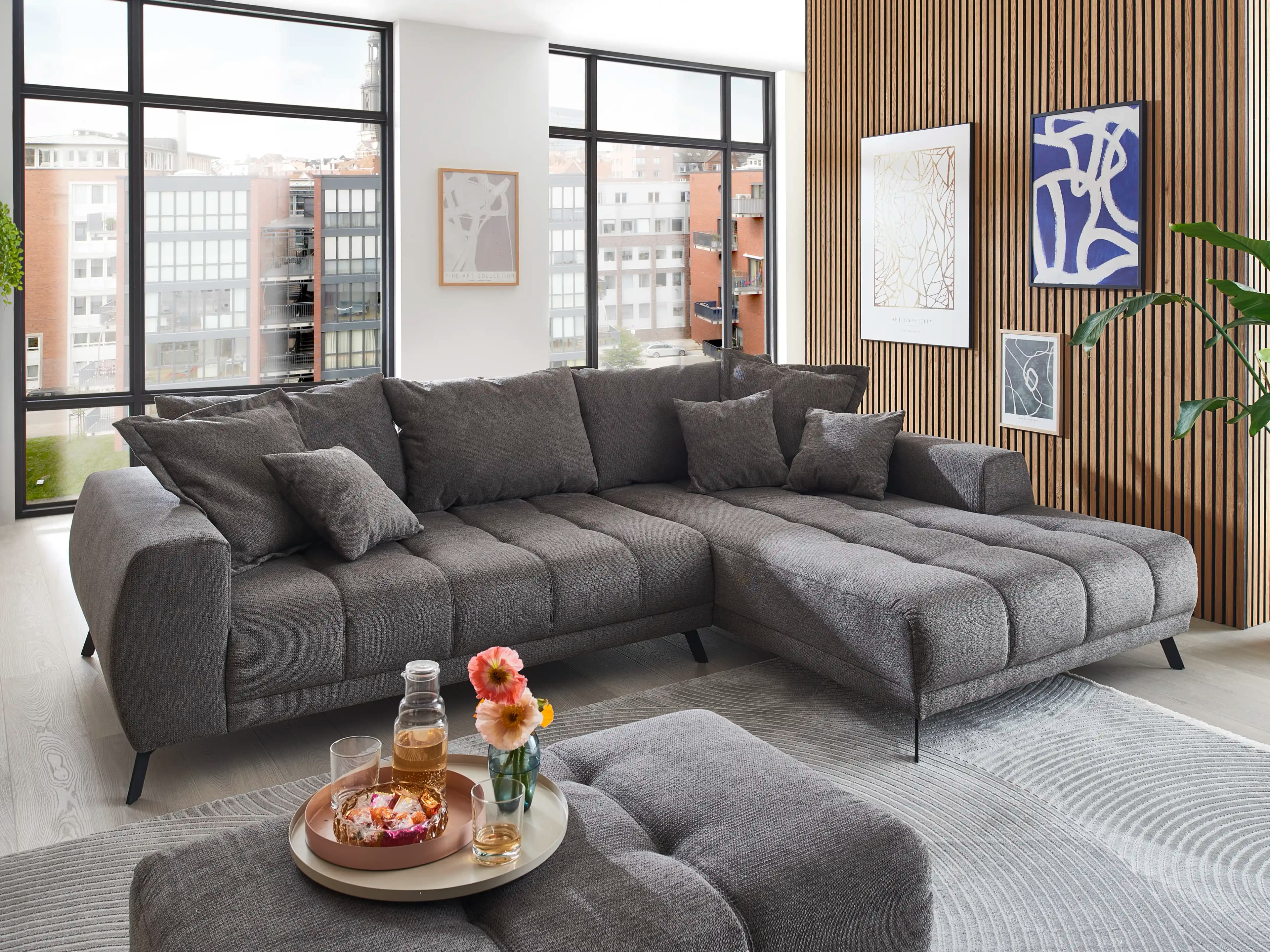 Ecksofa Idony | Braun
