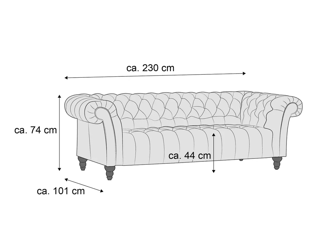 Bigsofa Gigi III | Braun