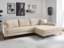 Ecksofa Happy | Weiß