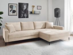 Ecksofa Happy | Weiß