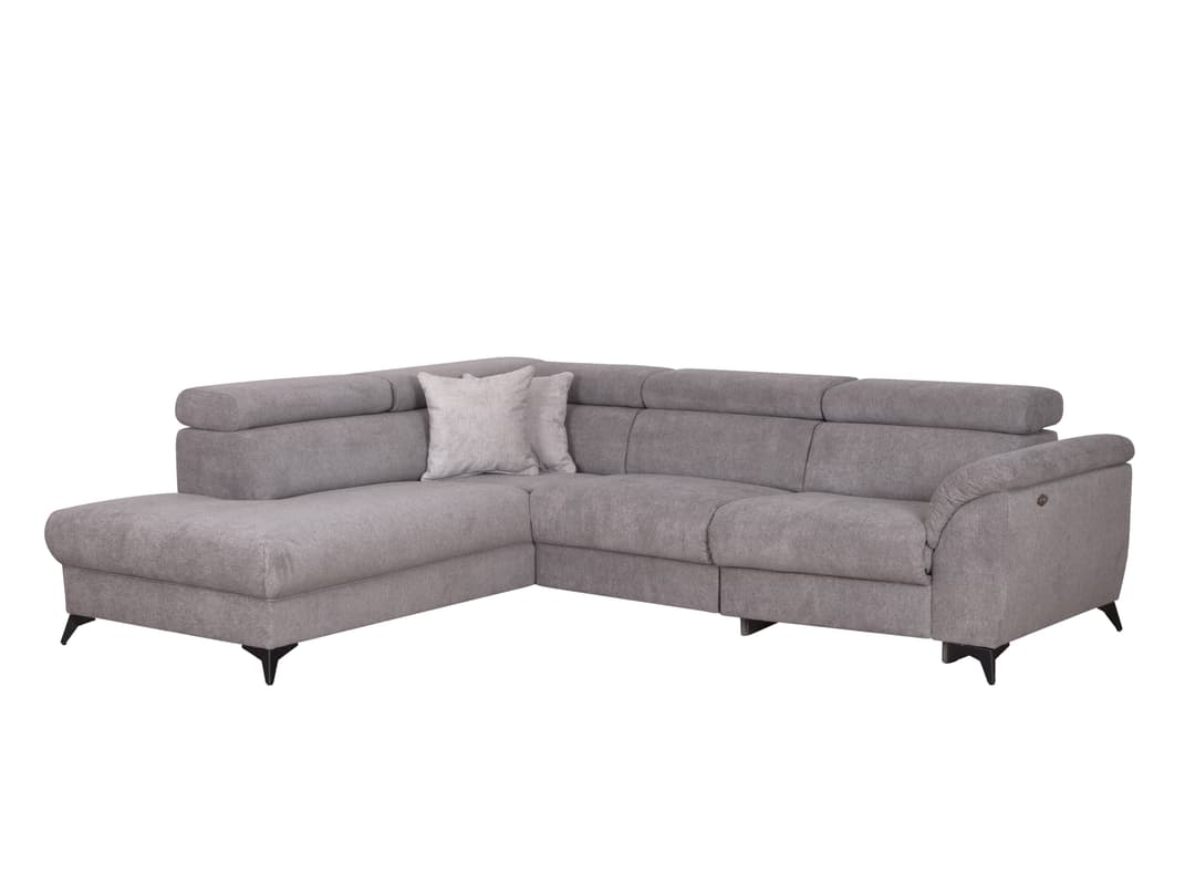 Ecksofa Makala | Grau