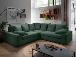 Ecksofa Breno II | Grün