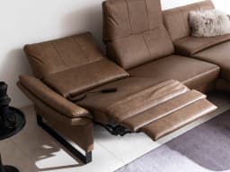 Ecksofa Cherry II | Braun