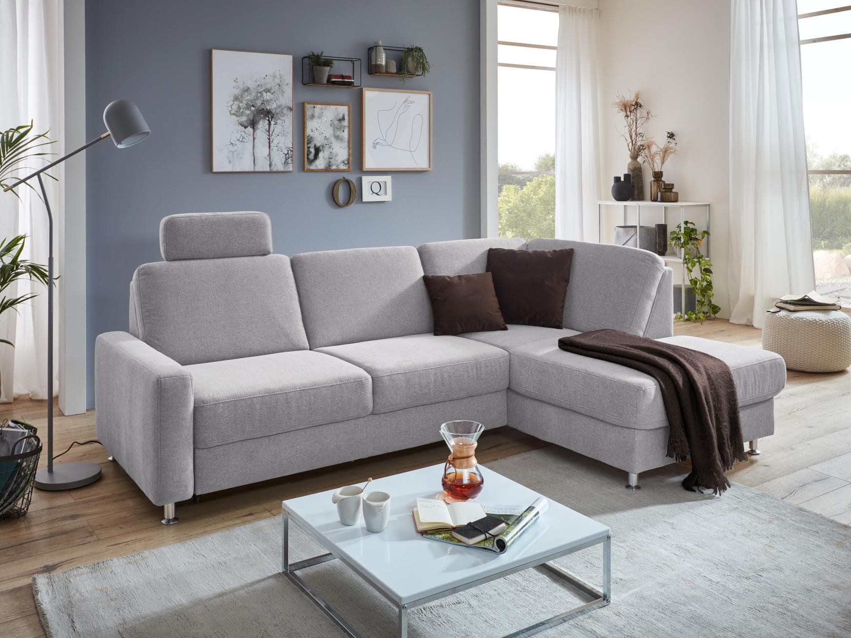 Ecksofa Spello IV | Grau