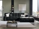Ecksofa Isolengo II | Schwarz