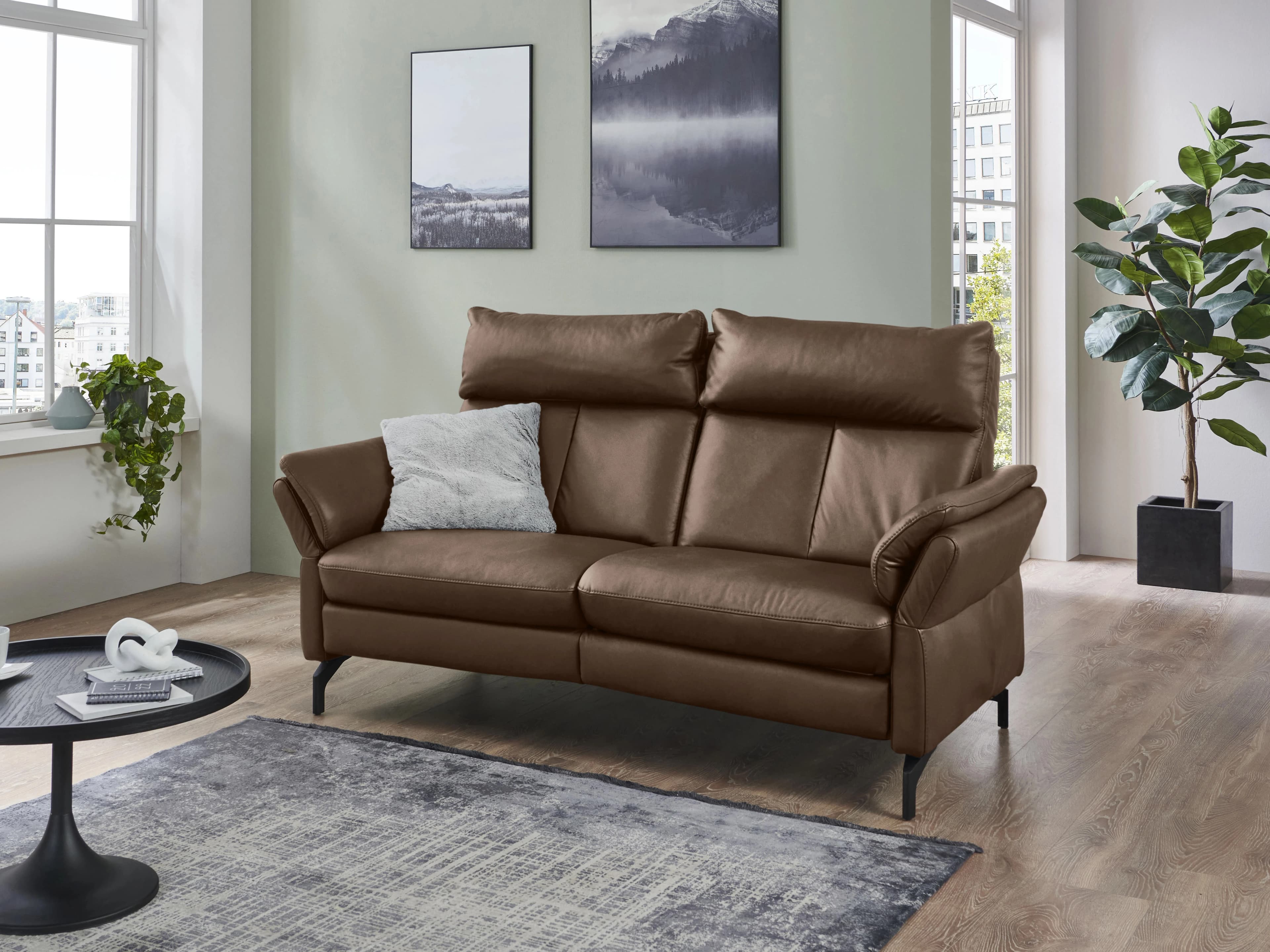 Einzelsofa Perlara II | Braun