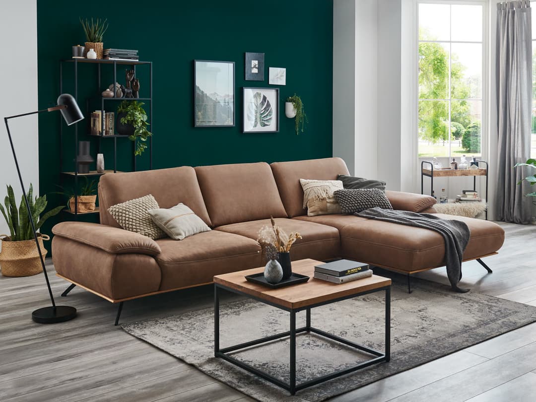 Ecksofa Para II | Rot