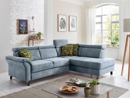 Ecksofa Scandicci V | Blau