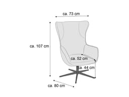 Sessel Kiago | Braun